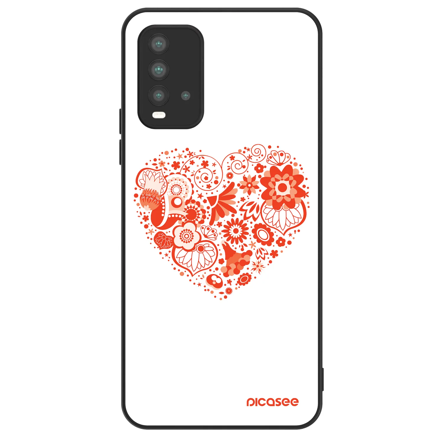 Picasee ULTIMATE CASE pro Xiaomi Redmi 9T - Velké srdce
