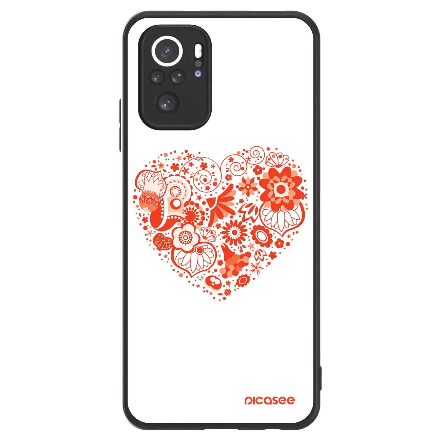 Picasee ULTIMATE CASE pro Xiaomi Redmi Note 10S - Velké srdce