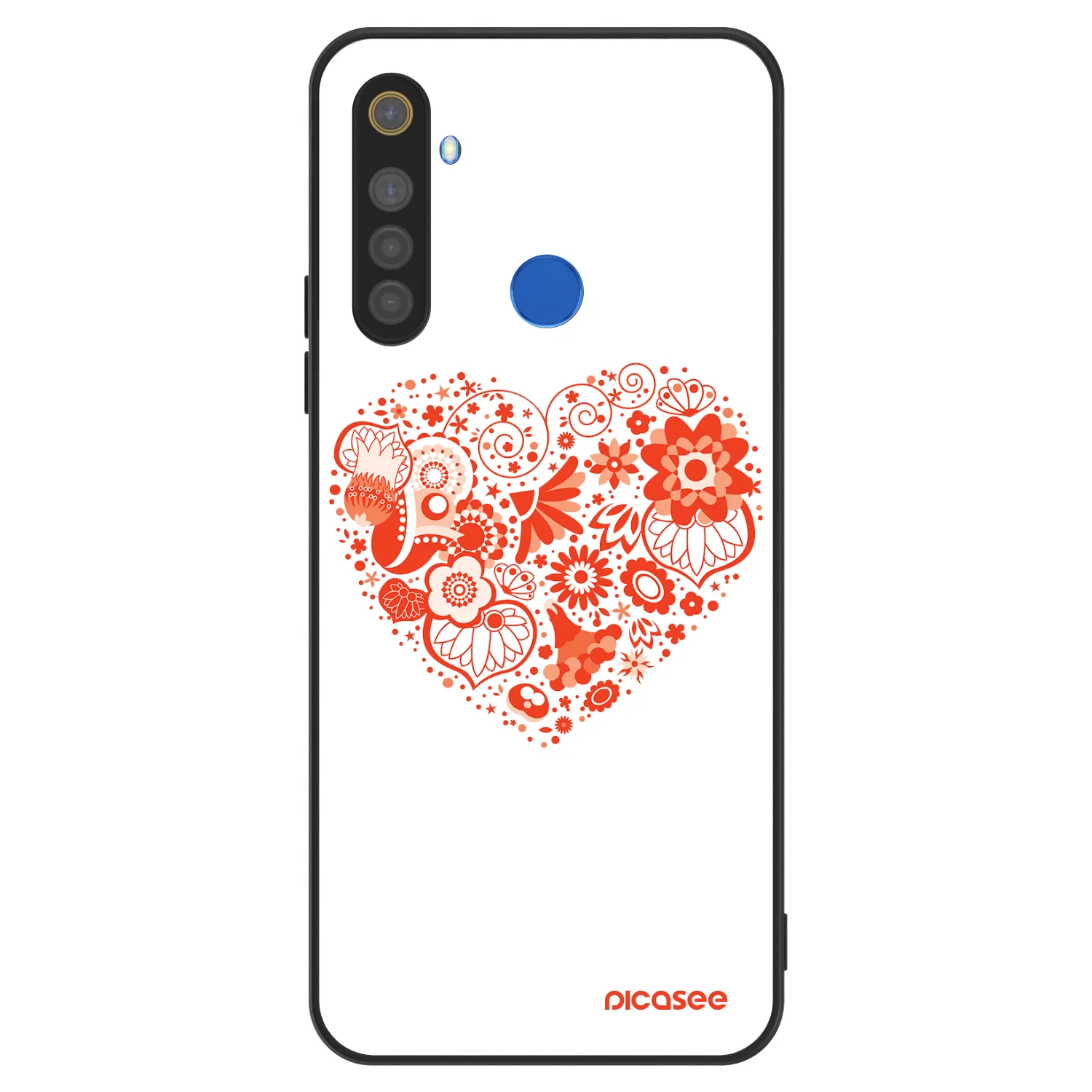 Picasee ULTIMATE CASE pro Realme 5 - Velké srdce