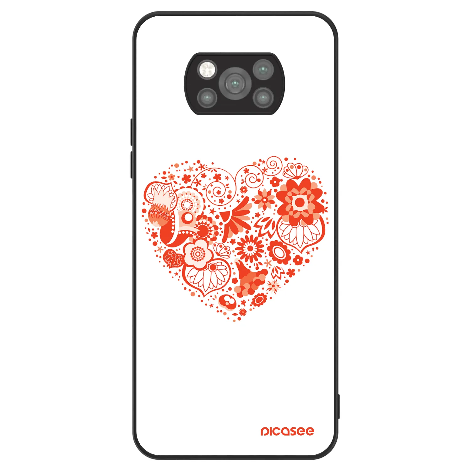 Picasee ULTIMATE CASE pro Xiaomi Poco X3 Pro - Velké srdce