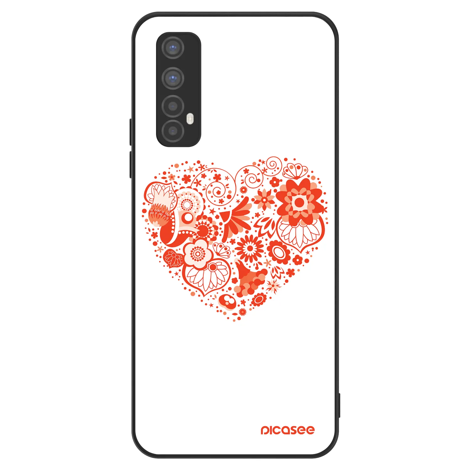 Picasee ULTIMATE CASE pro Realme 7 - Velké srdce