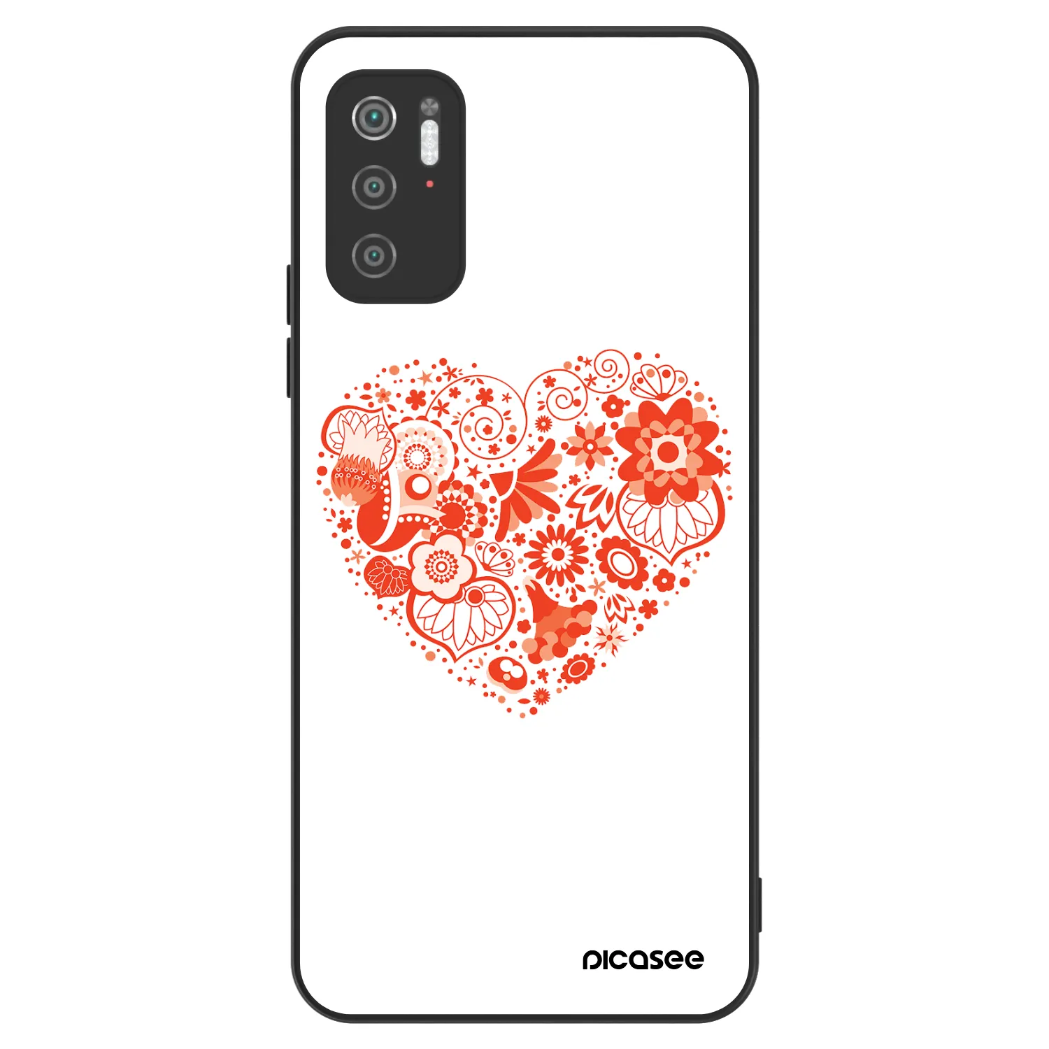 Picasee ULTIMATE CASE pro Xiaomi Poco M3 Pro 5G - Velké srdce