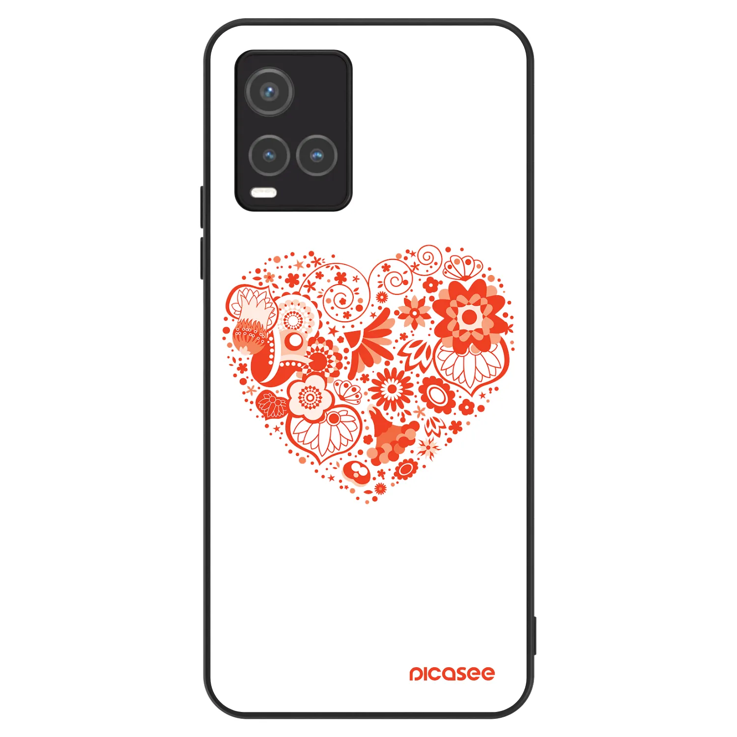 Picasee ULTIMATE CASE pro Vivo Y33s - Velké srdce