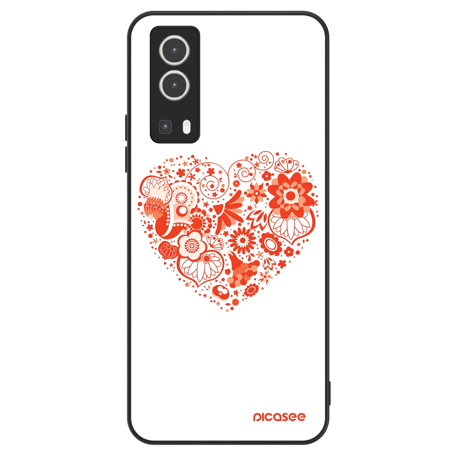 Picasee ULTIMATE CASE pro Vivo Y72 5G - Velké srdce