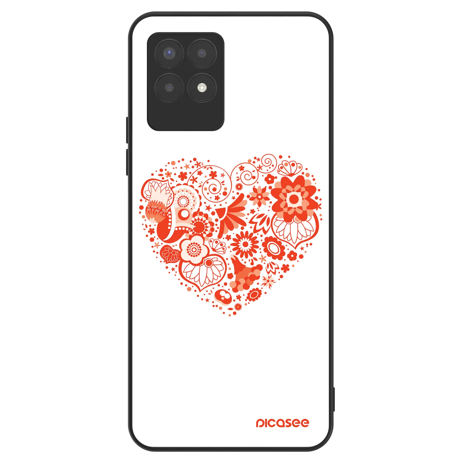 Picasee ULTIMATE CASE pro Realme 8i - Velké srdce