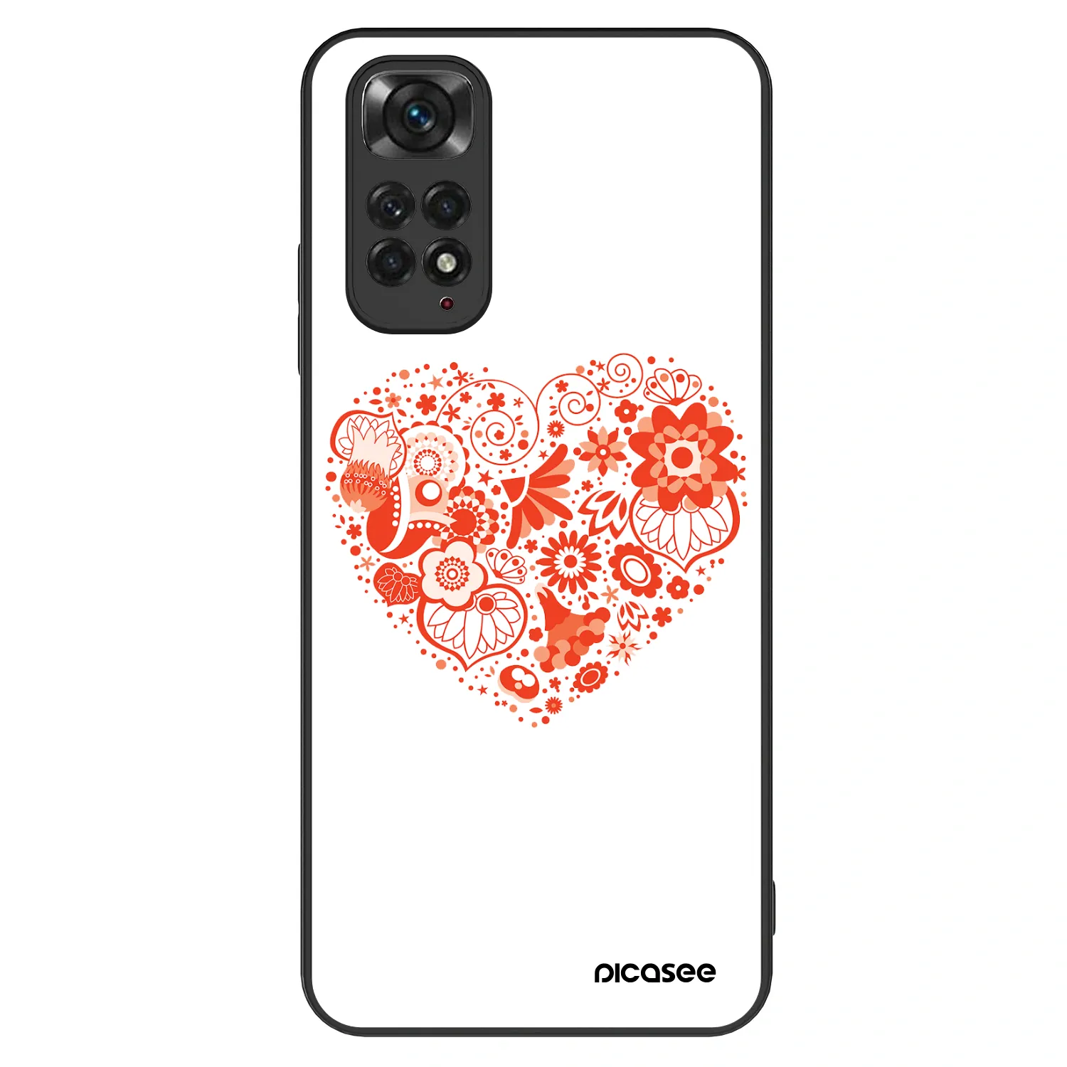 Picasee ULTIMATE CASE pro Xiaomi Redmi Note 11S 4G - Velké srdce