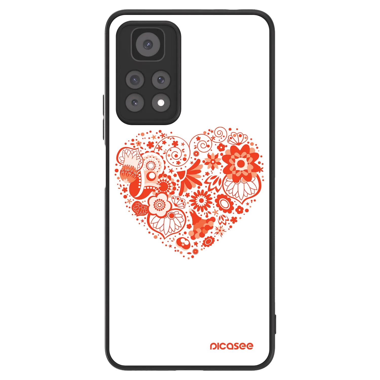 Picasee ULTIMATE CASE pro Xiaomi Redmi Note 11 Pro 5G - Velké srdce