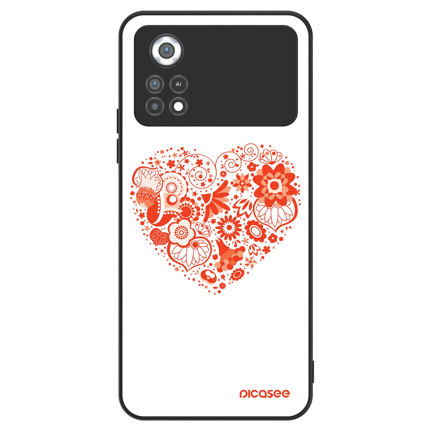 Picasee ULTIMATE CASE pro Xiaomi Poco X4 Pro 5G - Velké srdce
