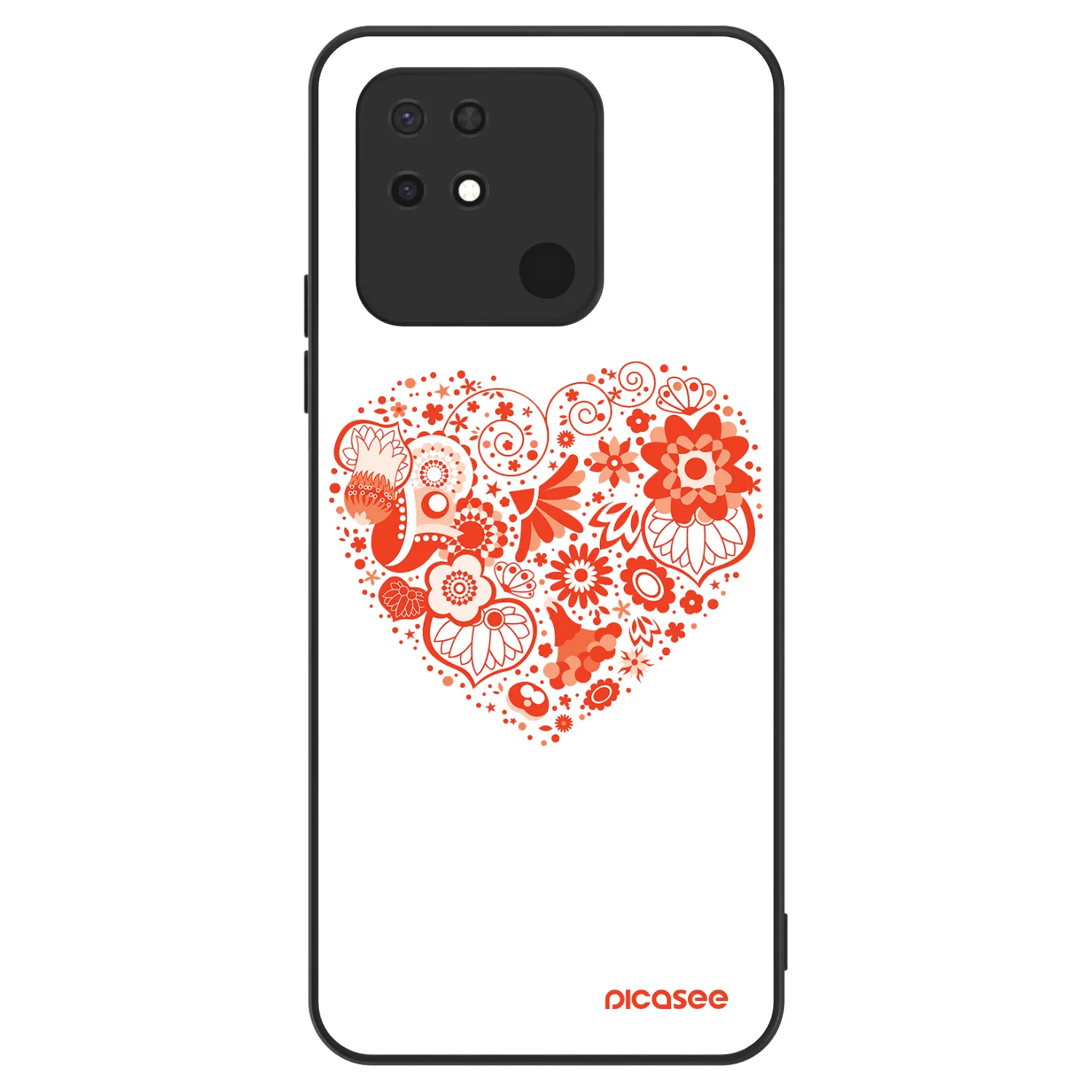 Picasee ULTIMATE CASE pro Xiaomi Redmi 10C - Velké srdce