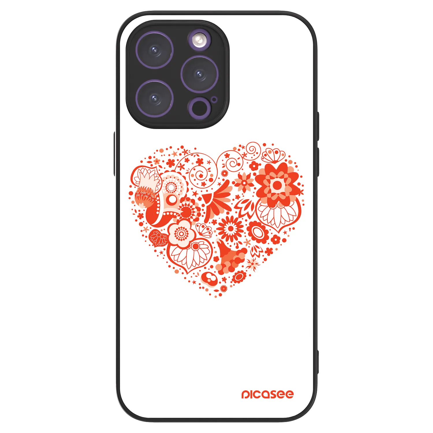 Picasee ULTIMATE CASE pro Apple iPhone 14 Pro Max - Velké srdce
