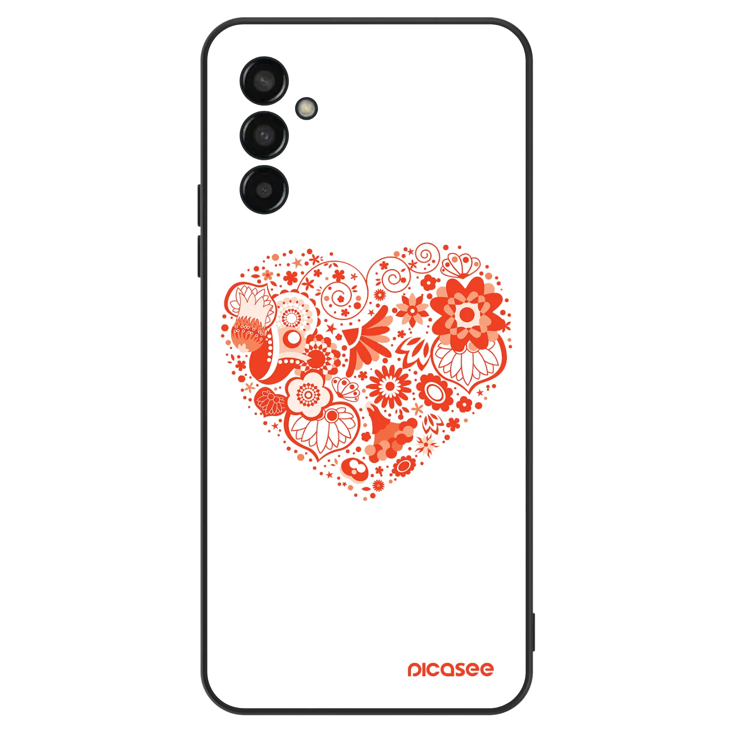 Picasee ULTIMATE CASE pro Samsung Galaxy M13 M135F - Velké srdce
