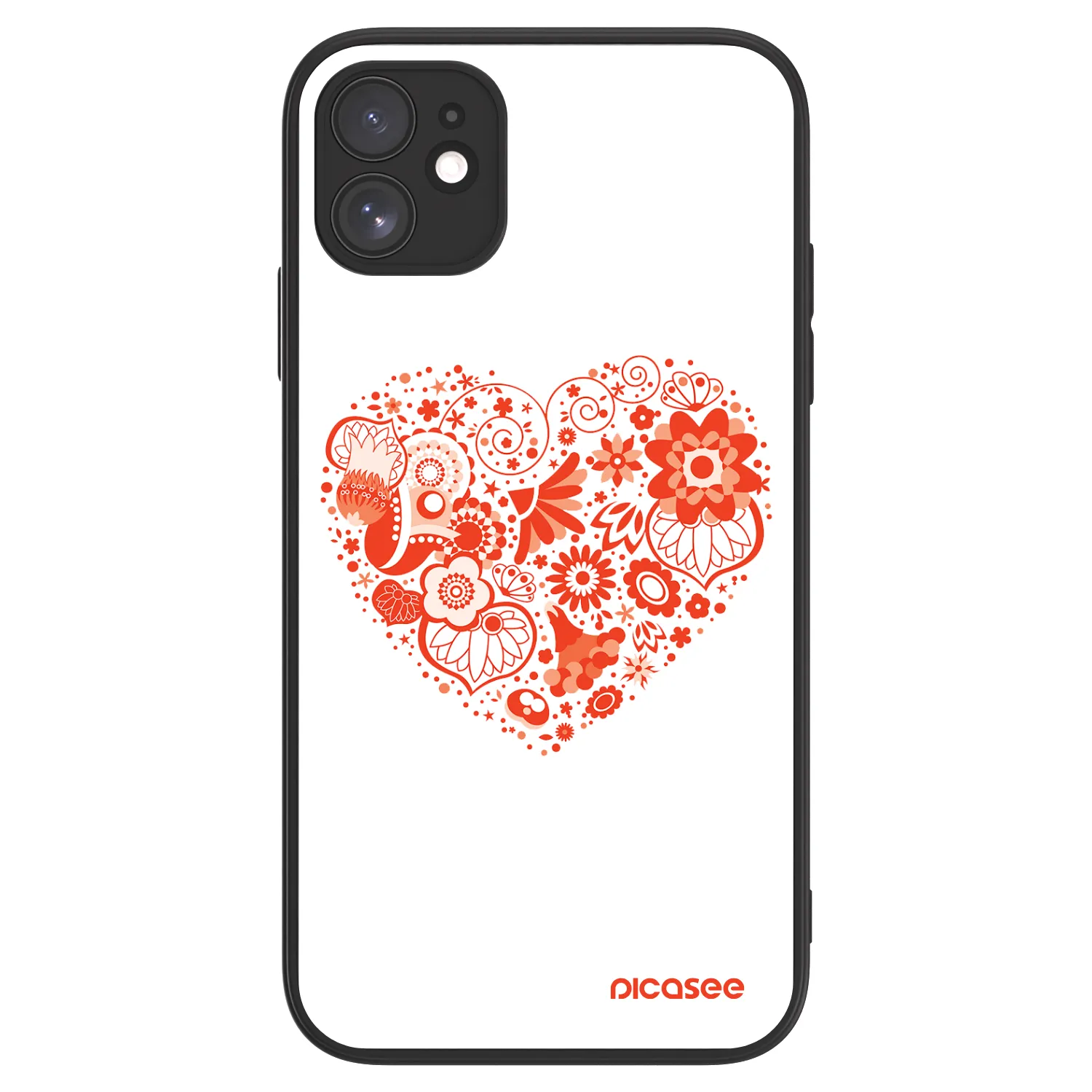 Picasee ULTIMATE CASE MagSafe pro Apple iPhone 11 - Velké srdce