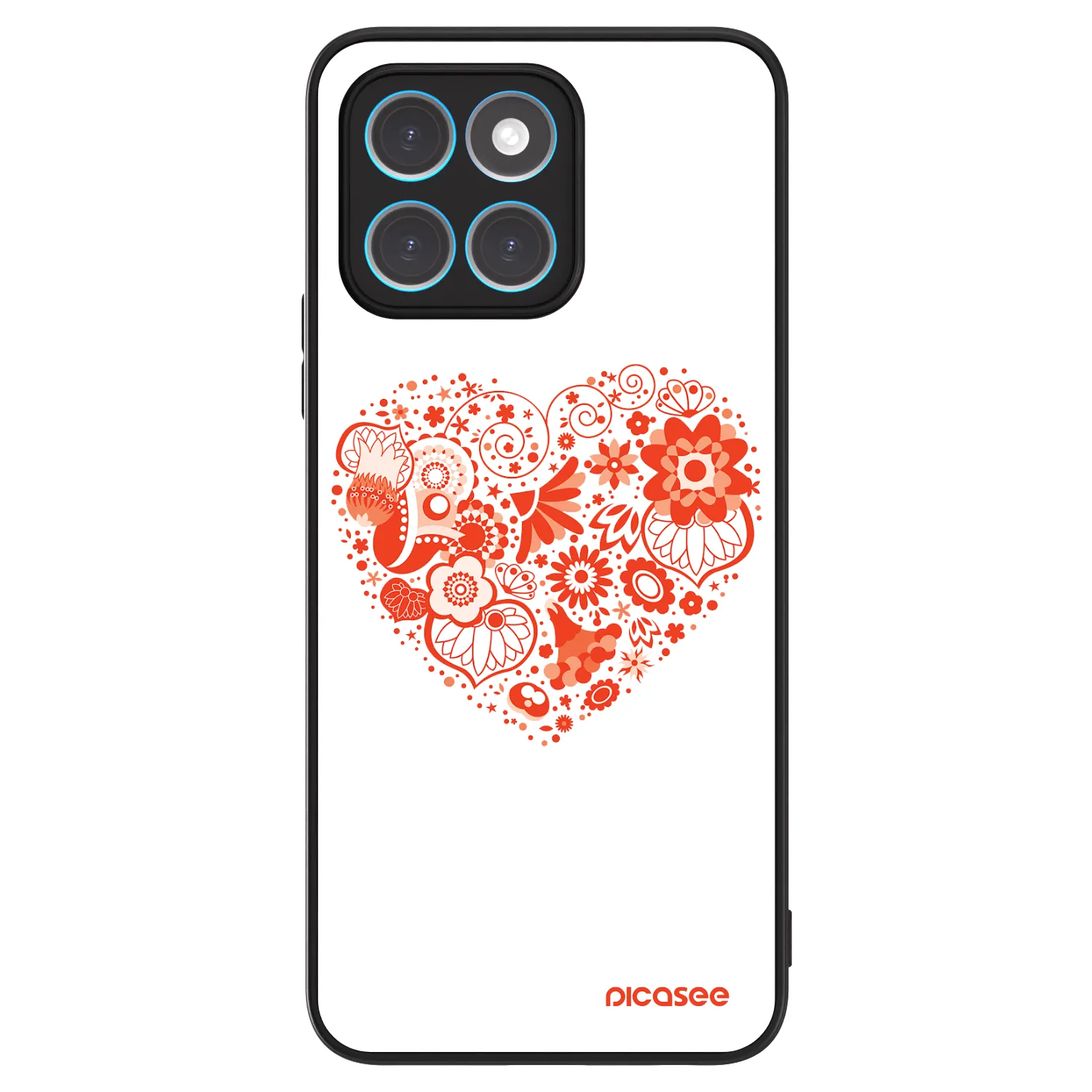 Picasee ULTIMATE CASE pro Honor X8 5G - Velké srdce