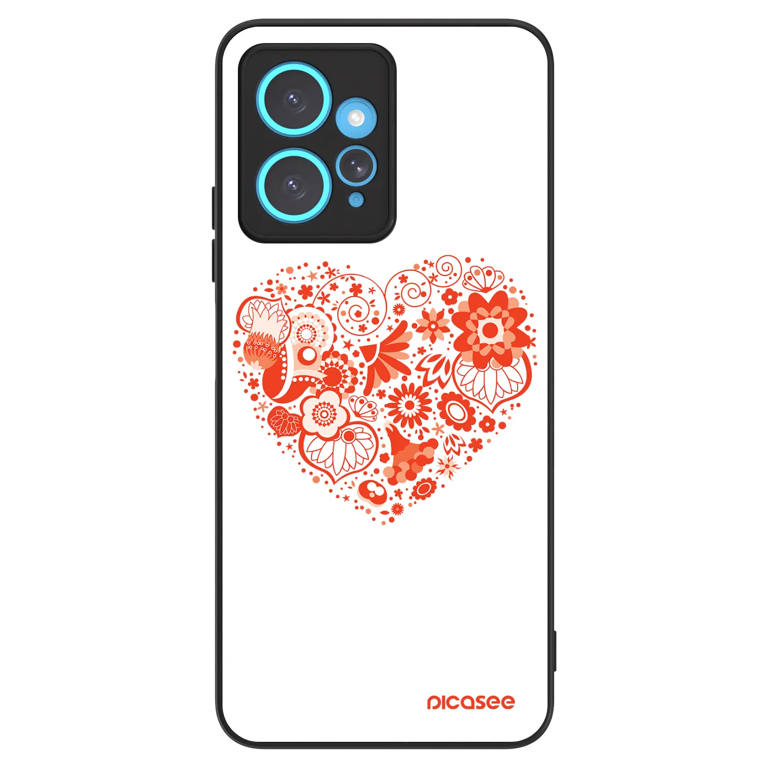 Picasee ULTIMATE CASE pro Xiaomi Redmi Note 12 4G - Velké srdce