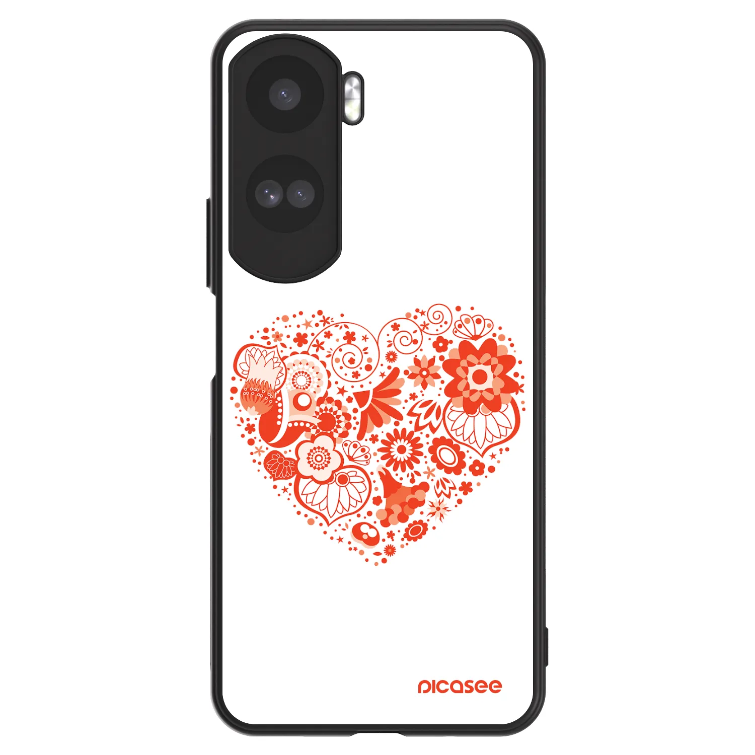 Picasee ULTIMATE CASE pro Honor 90 Lite 5G - Velké srdce