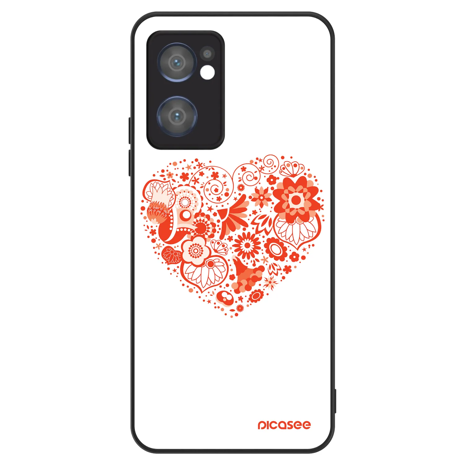Picasee ULTIMATE CASE pro OPPO Reno 7 5G - Velké srdce