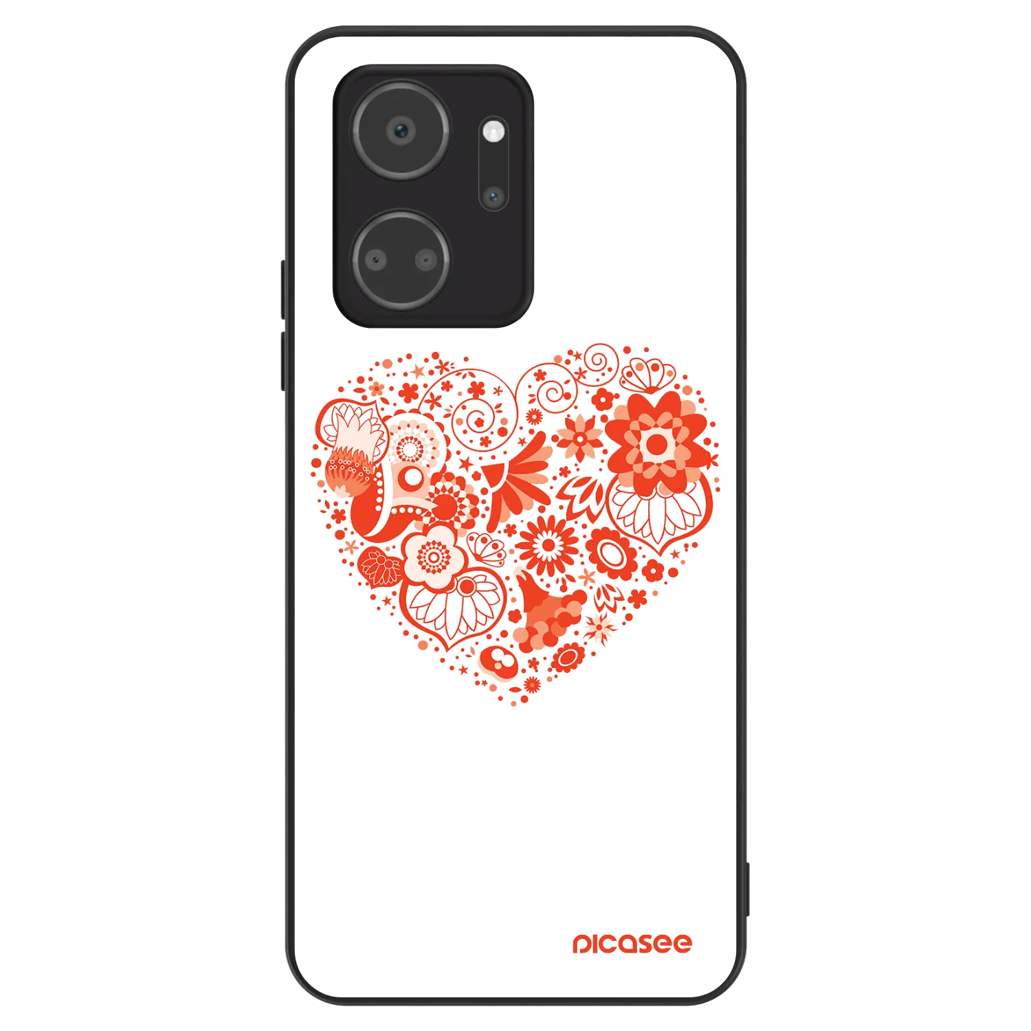 Picasee ULTIMATE CASE pro Honor X7a - Velké srdce