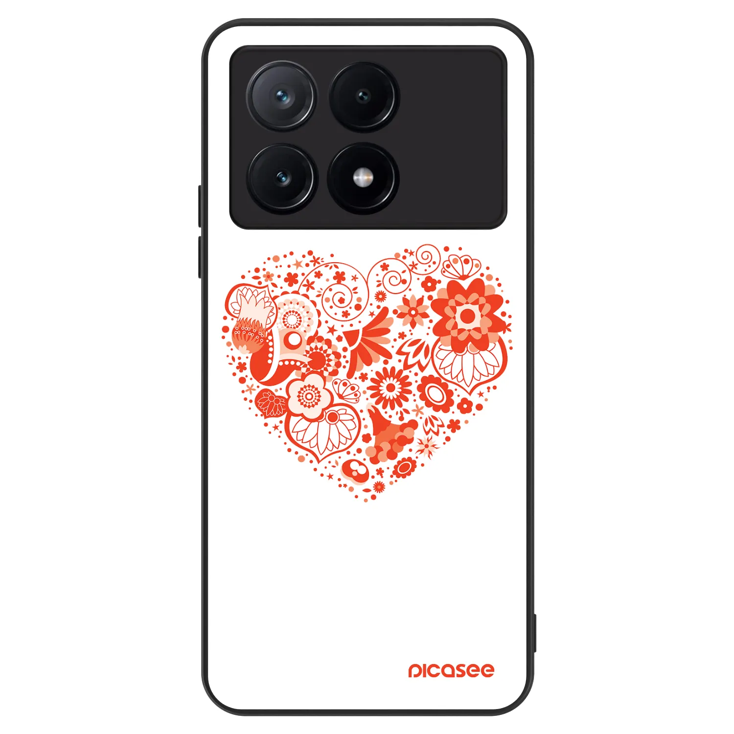 Picasee ULTIMATE CASE pro Xiaomi Poco X6 Pro - Velké srdce