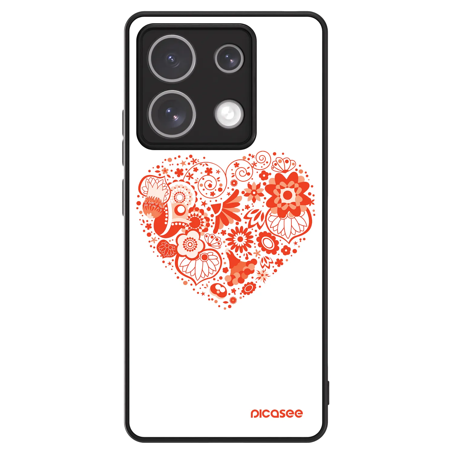 Picasee ULTIMATE CASE pro Xiaomi Redmi Note 13 5G - Velké srdce