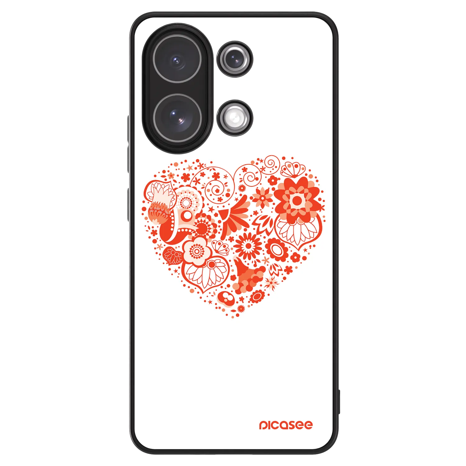 Picasee ULTIMATE CASE pro Xiaomi Redmi Note 13 4G - Velké srdce