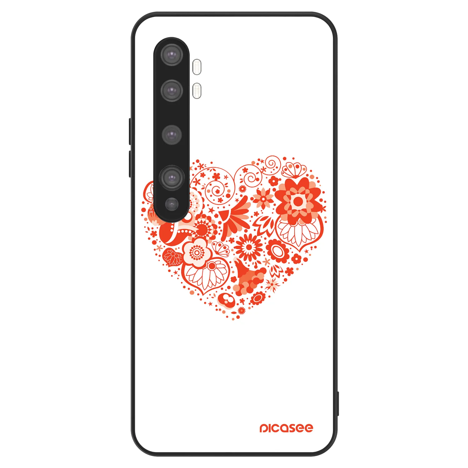 Picasee ULTIMATE CASE pro Xiaomi Mi Note 10 (Pro) - Velké srdce