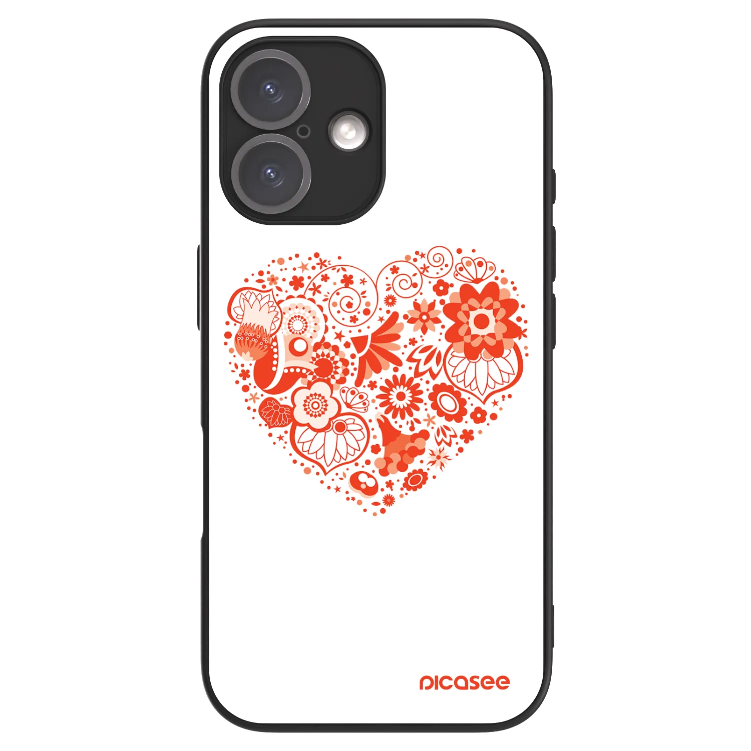 Picasee ULTIMATE CASE pro Apple iPhone 16 - Velké srdce