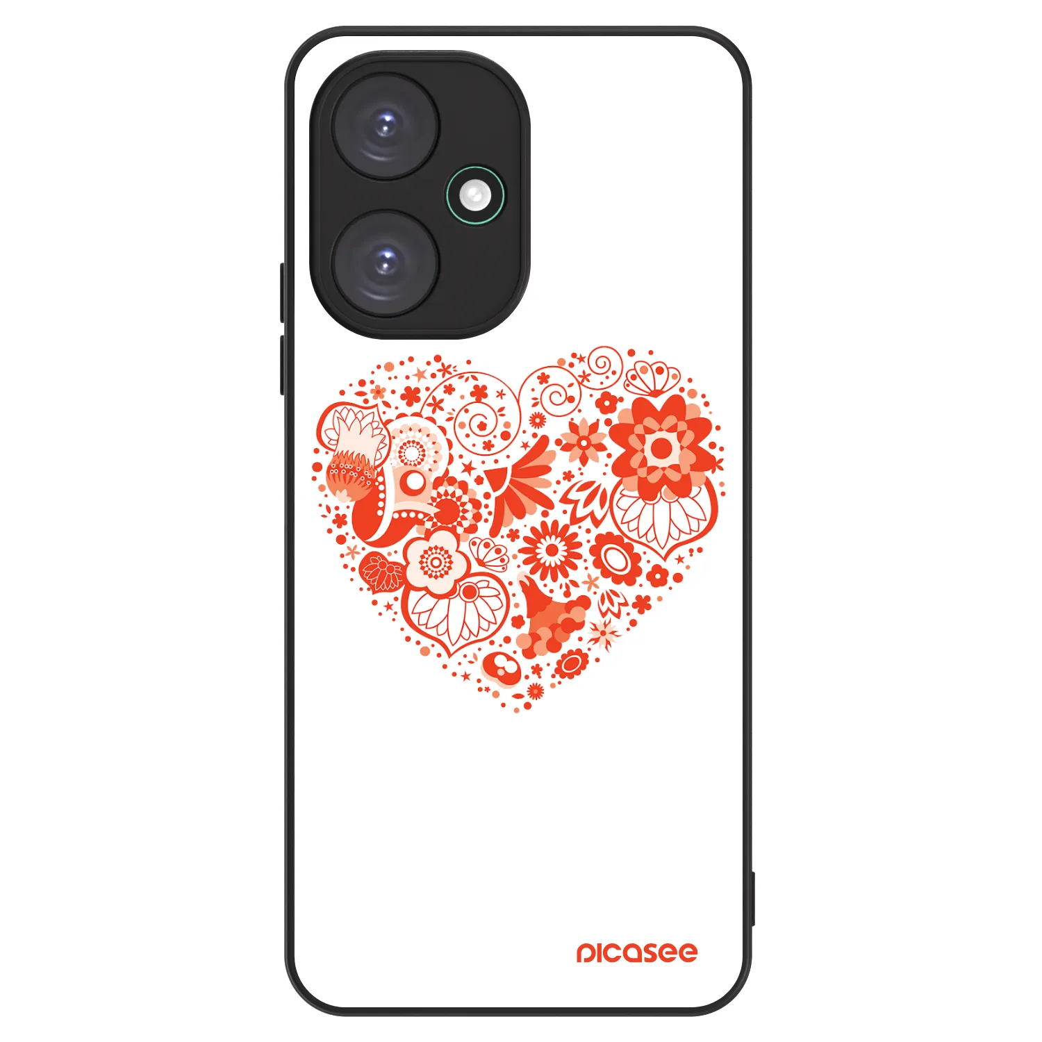 Picasee ULTIMATE CASE pro Xiaomi Redmi 13C 5G - Velké srdce