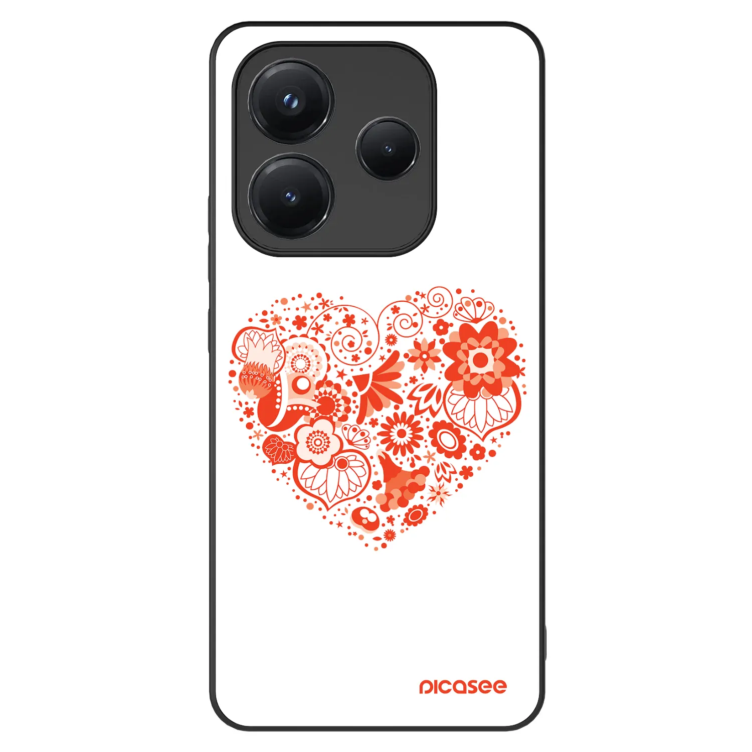 Picasee ULTIMATE CASE pro Xiaomi Redmi Note 14 5G - Velké srdce