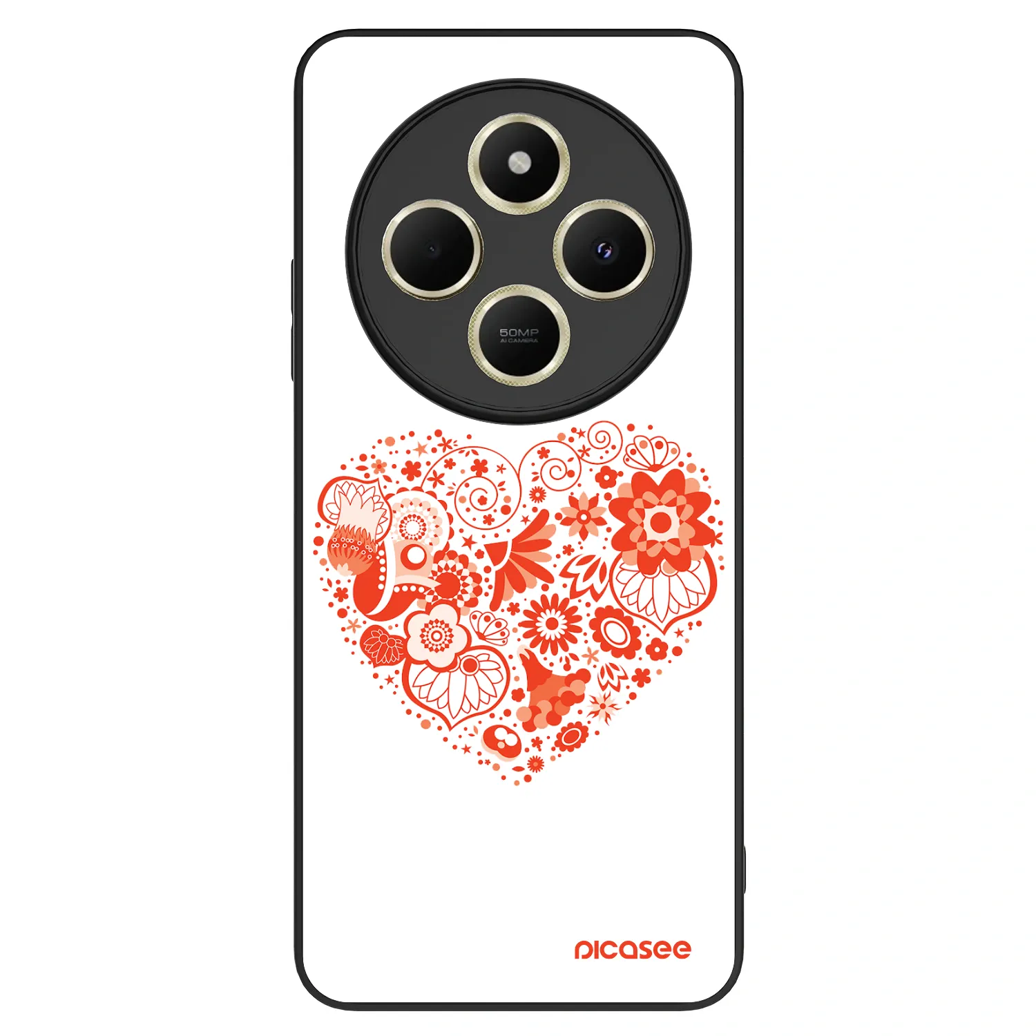 Picasee ULTIMATE CASE pro Xiaomi Redmi 14C - Velké srdce