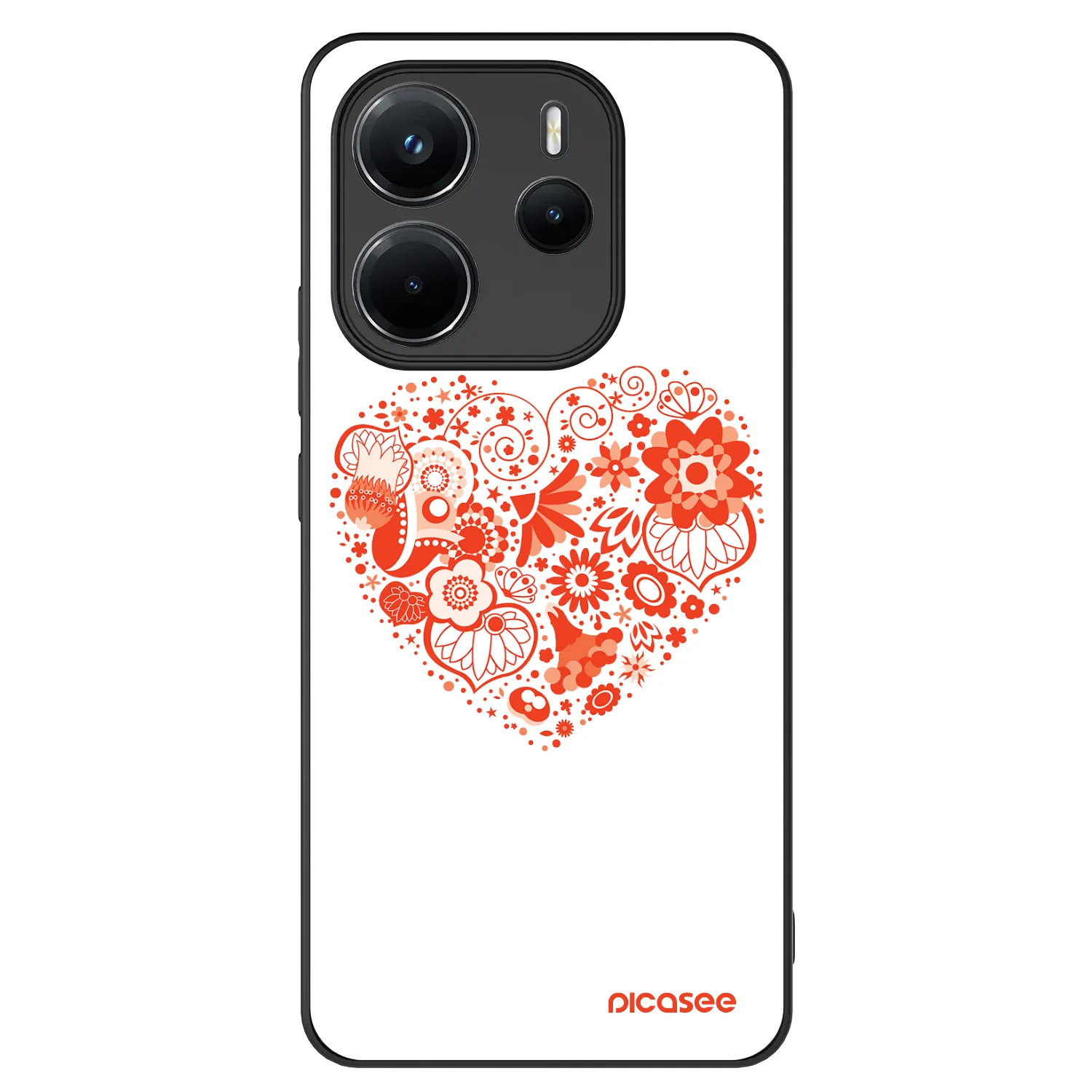 Picasee ULTIMATE CASE pro Xiaomi Redmi Note 14 4G - Velké srdce