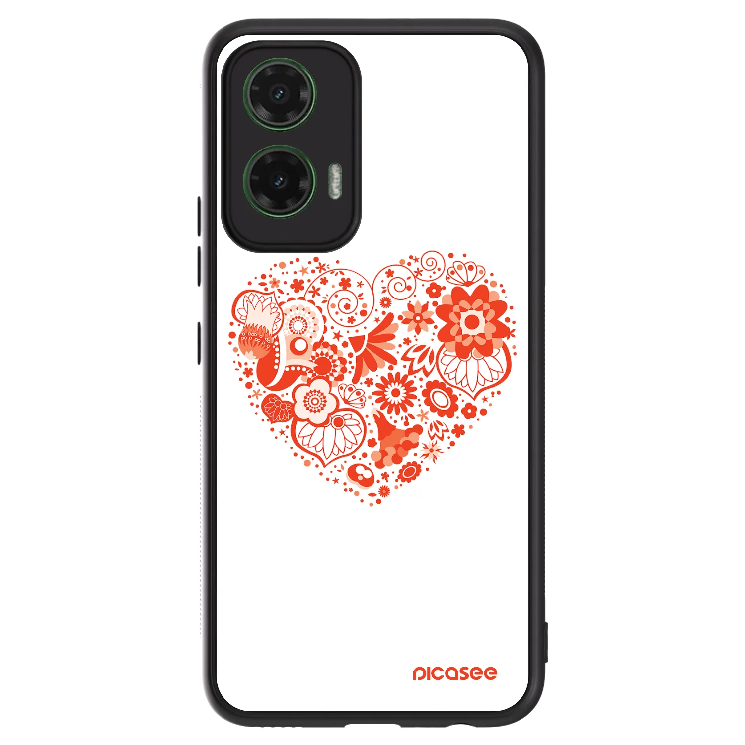 Picasee ULTIMATE CASE pro Motorola Moto G35 5G - Velké srdce