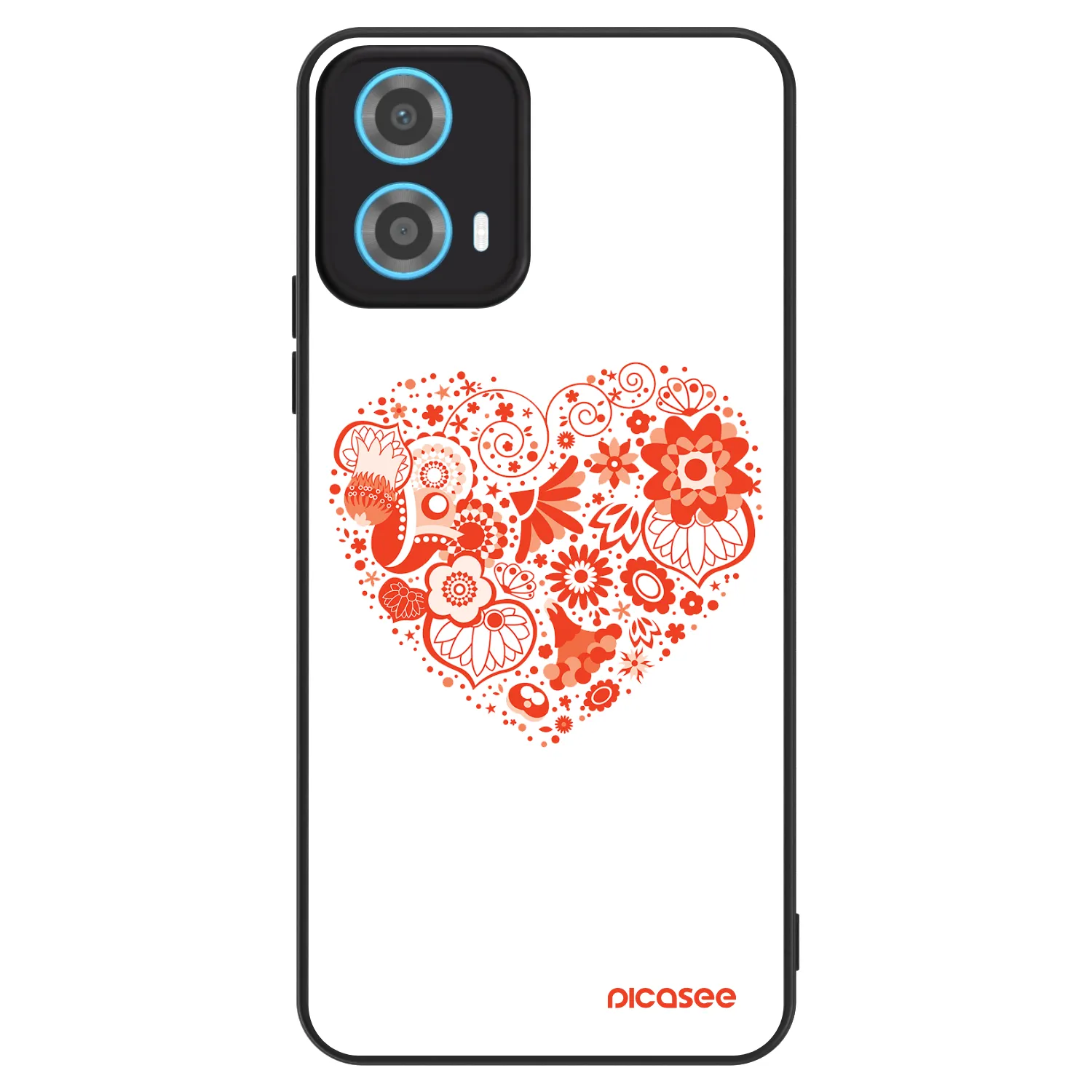 Picasee ULTIMATE CASE pro Motorola Moto G34 5G - Velké srdce