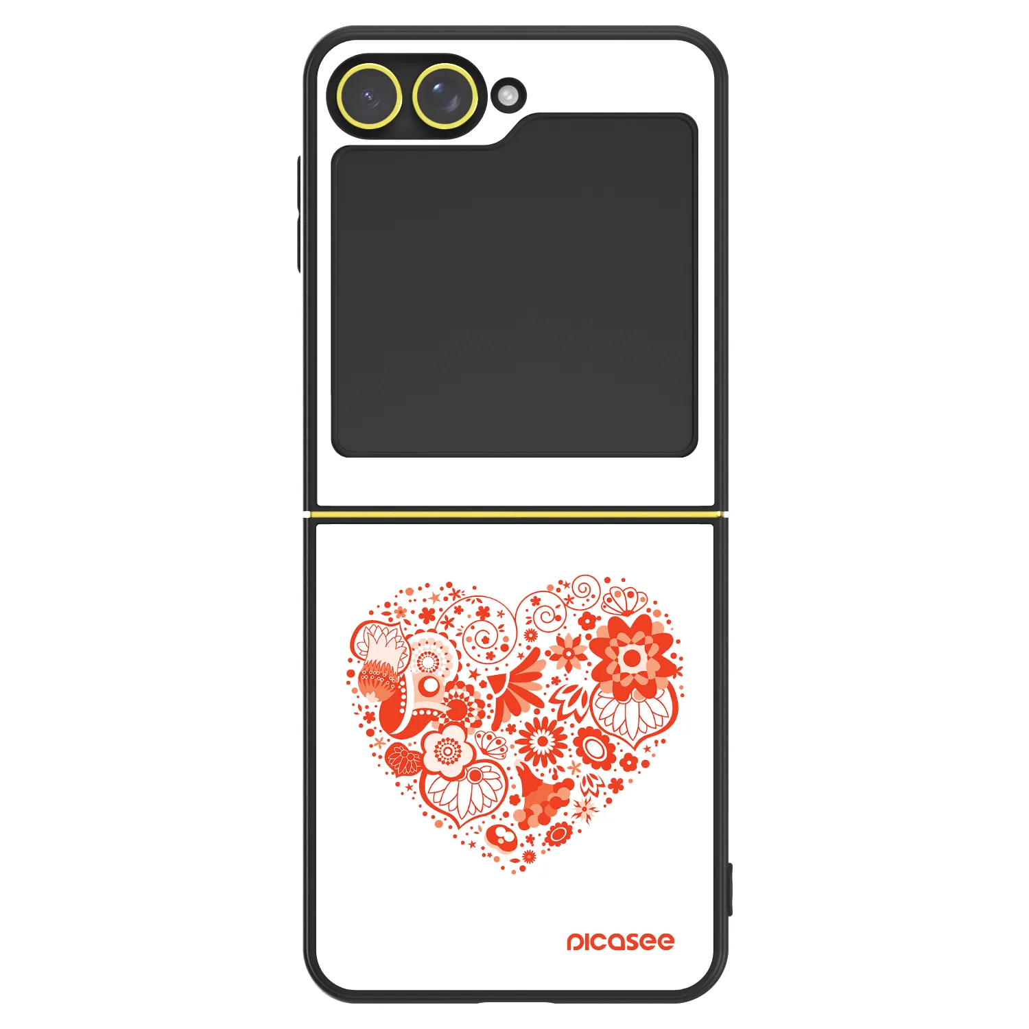 Picasee ULTIMATE CASE pro Samsung Galaxy Z Flip6 5G - Velké srdce