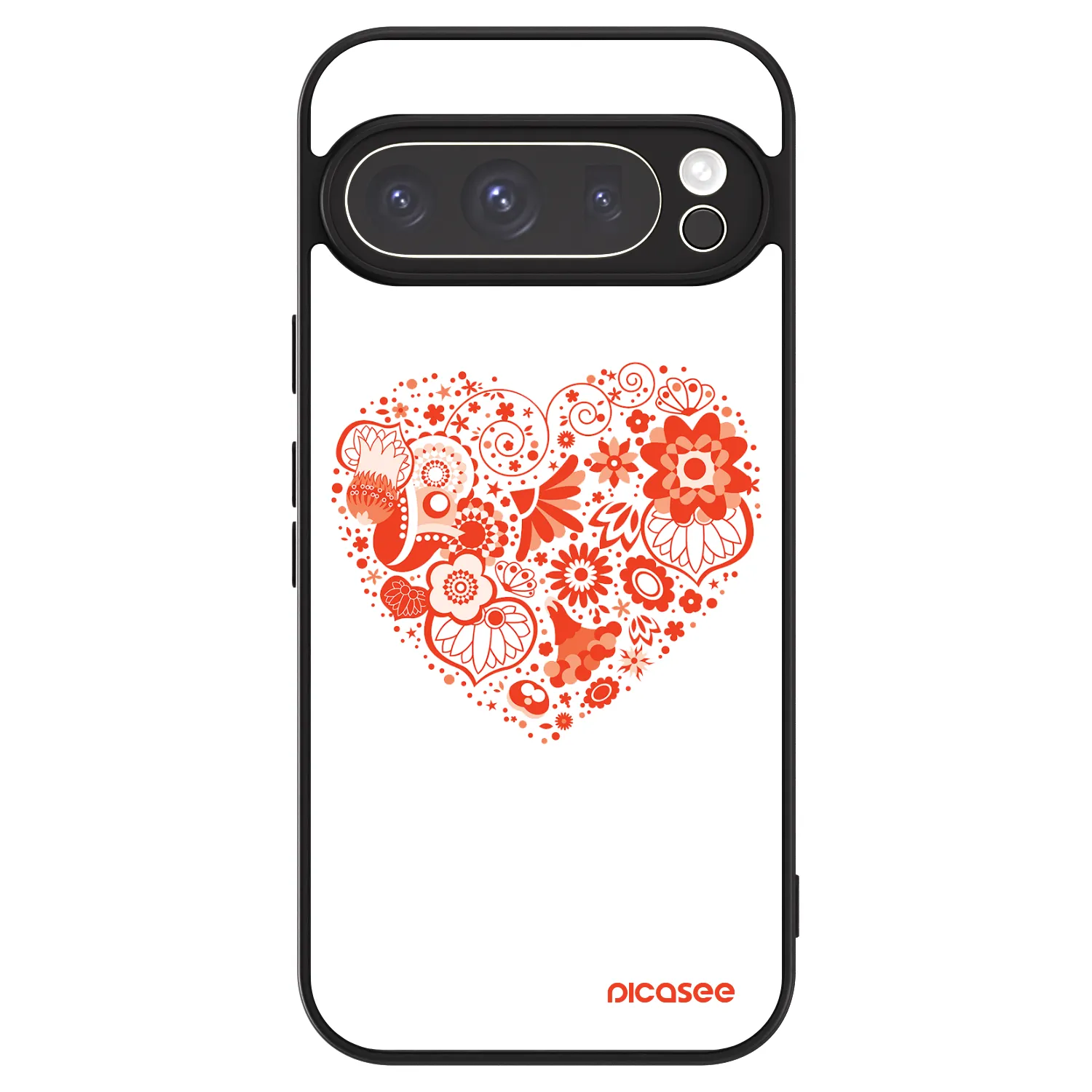 Picasee ULTIMATE CASE pro Google Pixel 9 Pro - Velké srdce