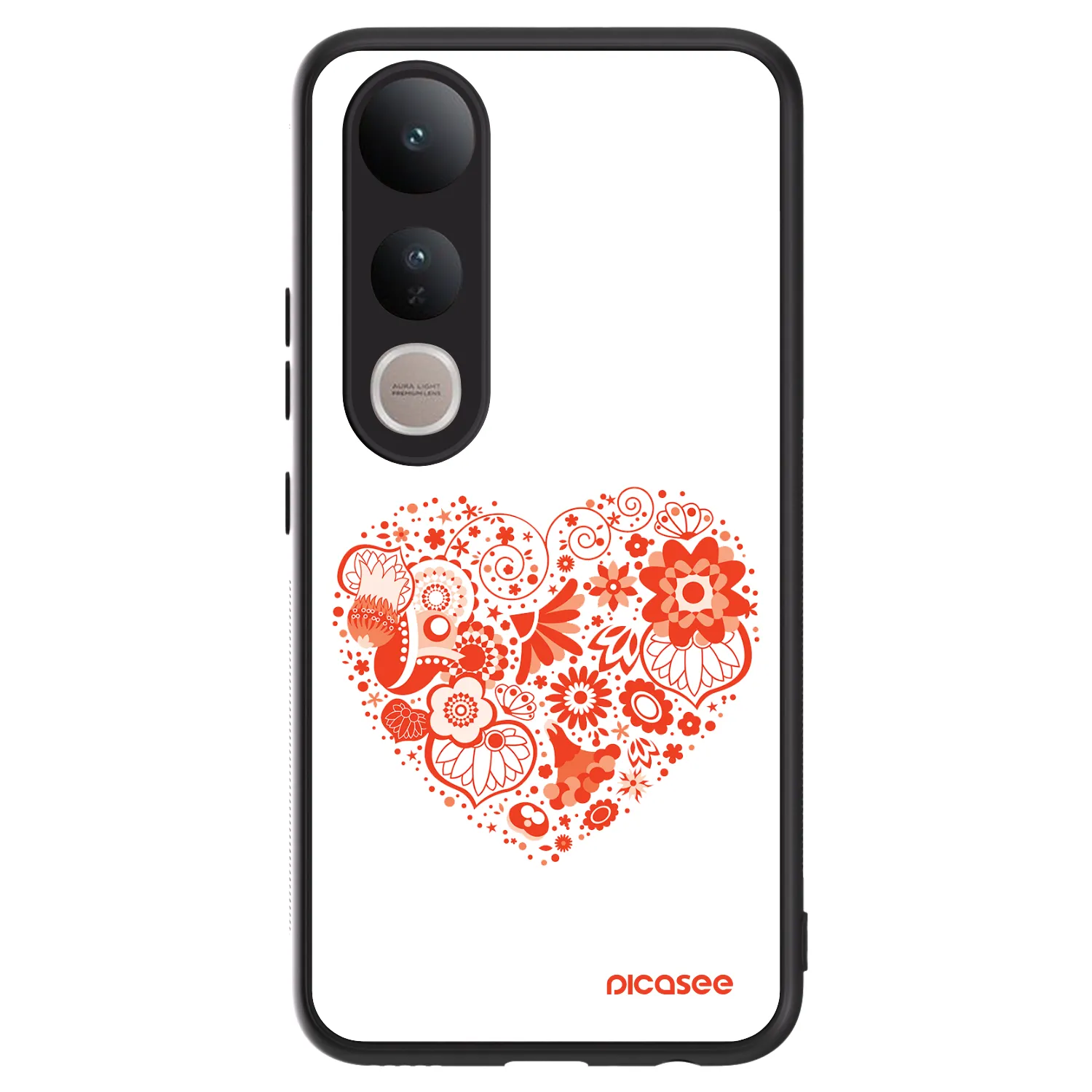 Picasee ULTIMATE CASE pro Vivo V50 Lite 5G - Velké srdce