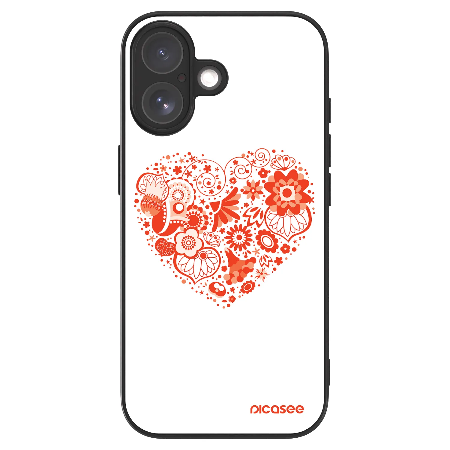 Picasee ULTIMATE CASE MagSafe pro Apple iPhone 17 - Velké srdce