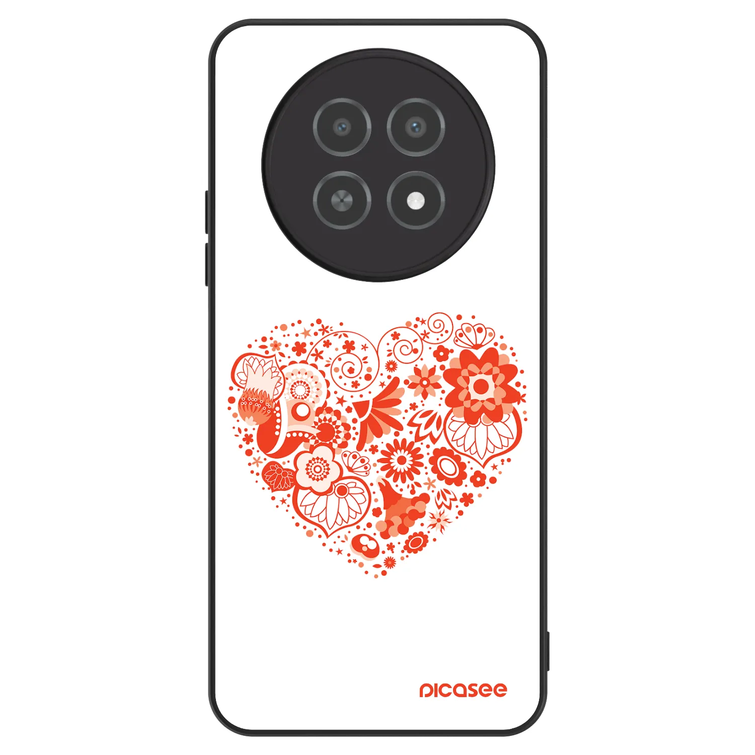 Picasee ULTIMATE CASE pro Realme 12X - Velké srdce