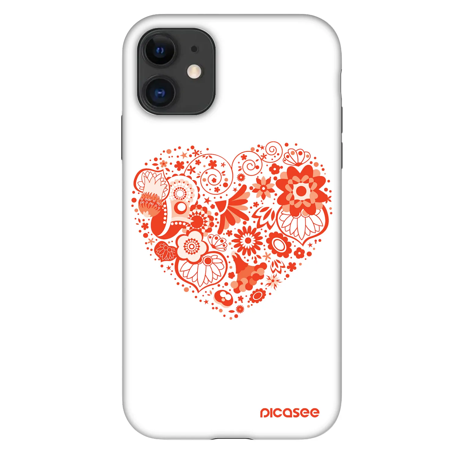 Picasee Fashion Case pro Apple iPhone 11 - Velké srdce