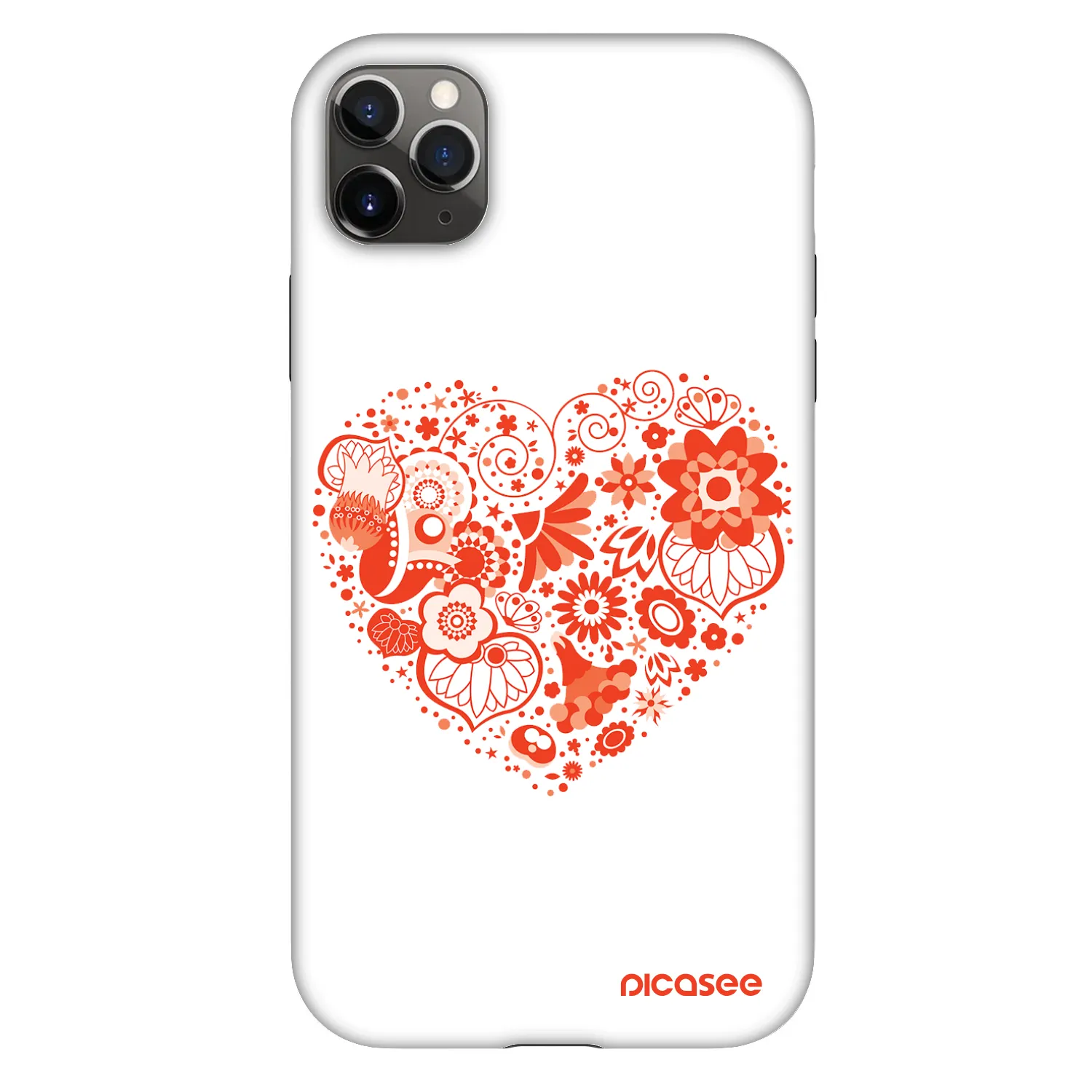 Picasee Fashion Case pro Apple iPhone 11 Pro Max - Velké srdce