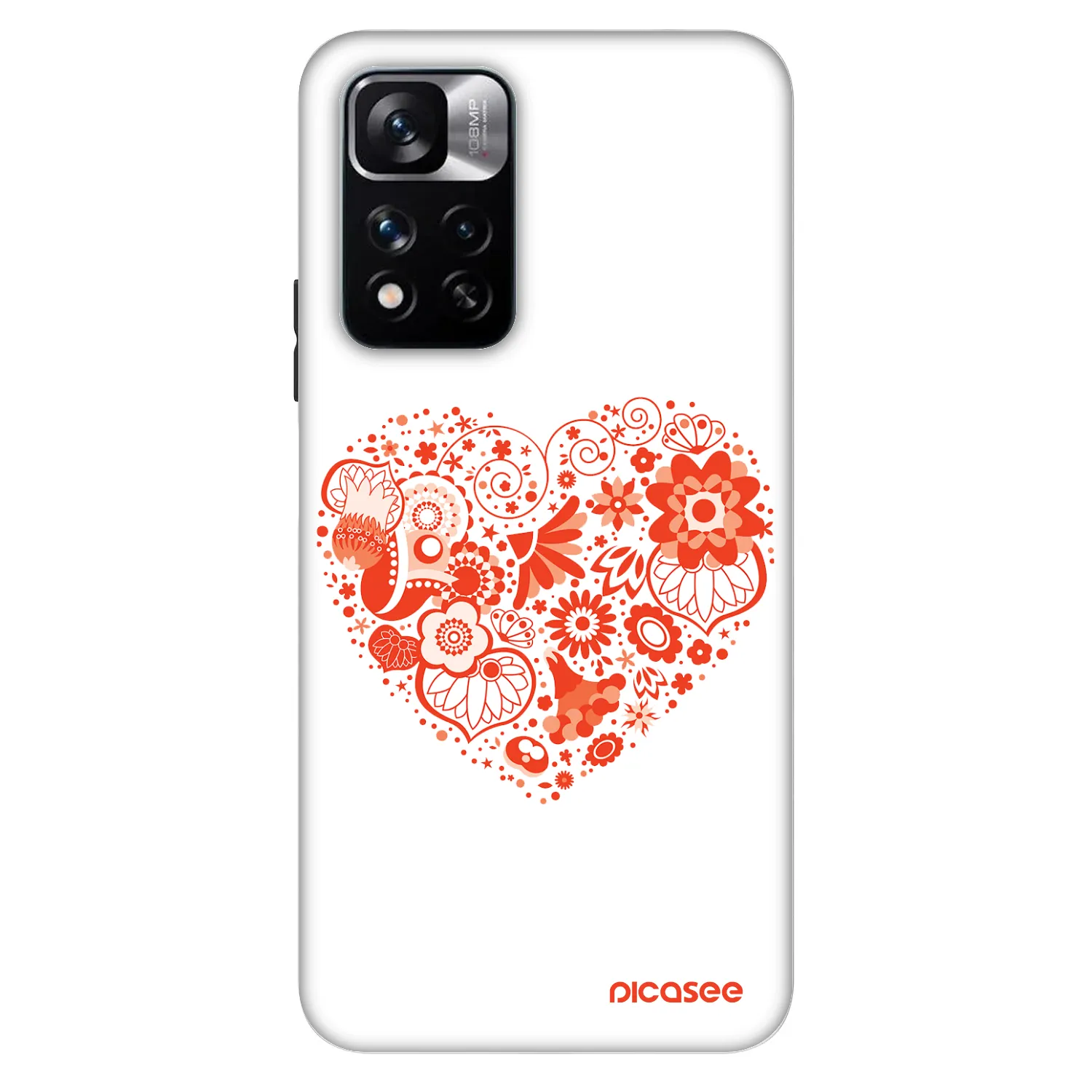 Picasee Fashion Case pro Xiaomi Redmi Note 11 Pro 5G - Velké srdce