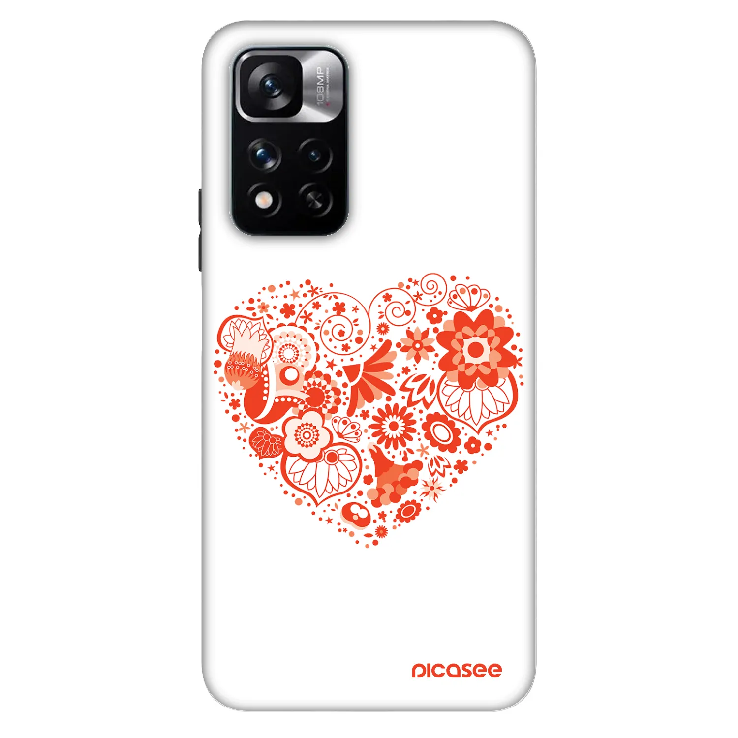 Picasee Fashion Case pro Xiaomi Redmi Note 11 Pro - Velké srdce