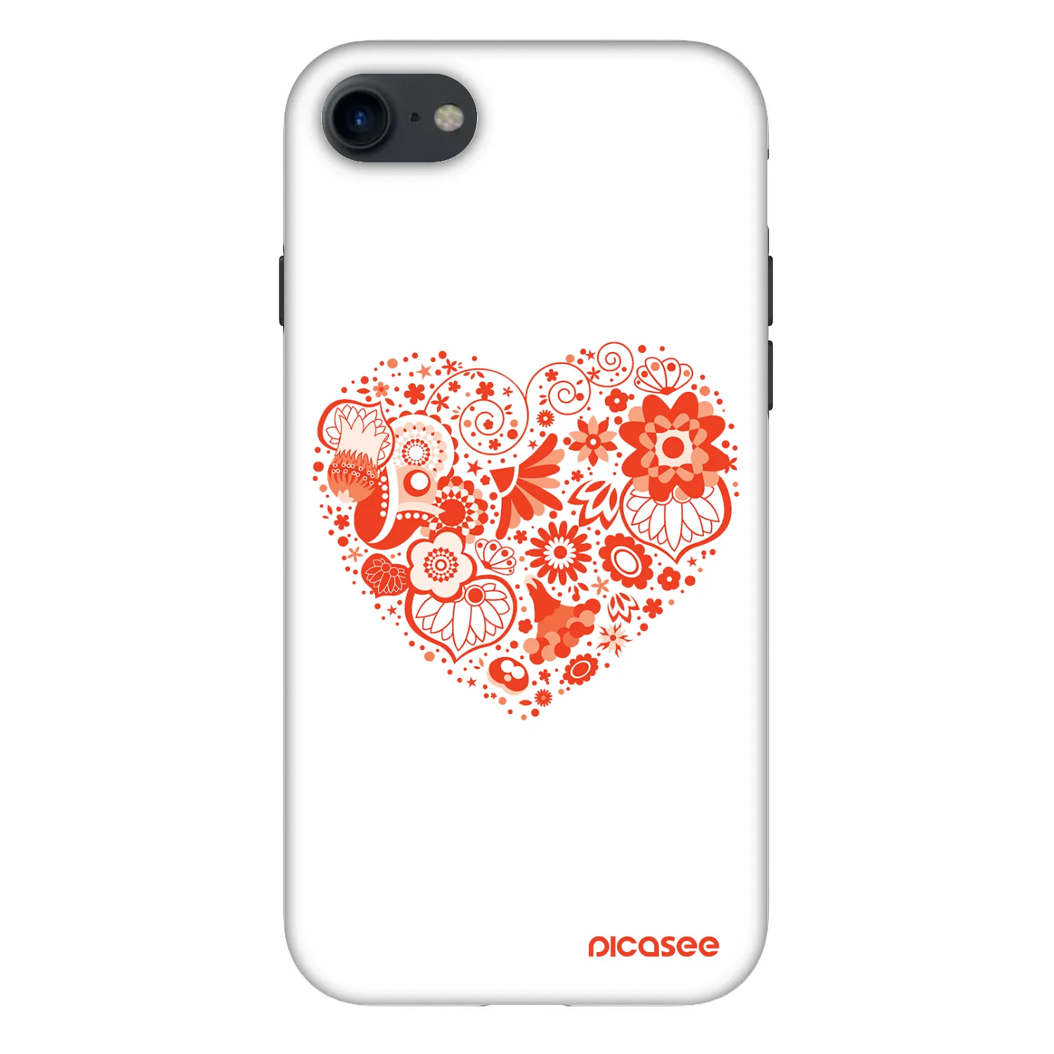 Picasee Fashion Case pro Apple iPhone 7 - Velké srdce