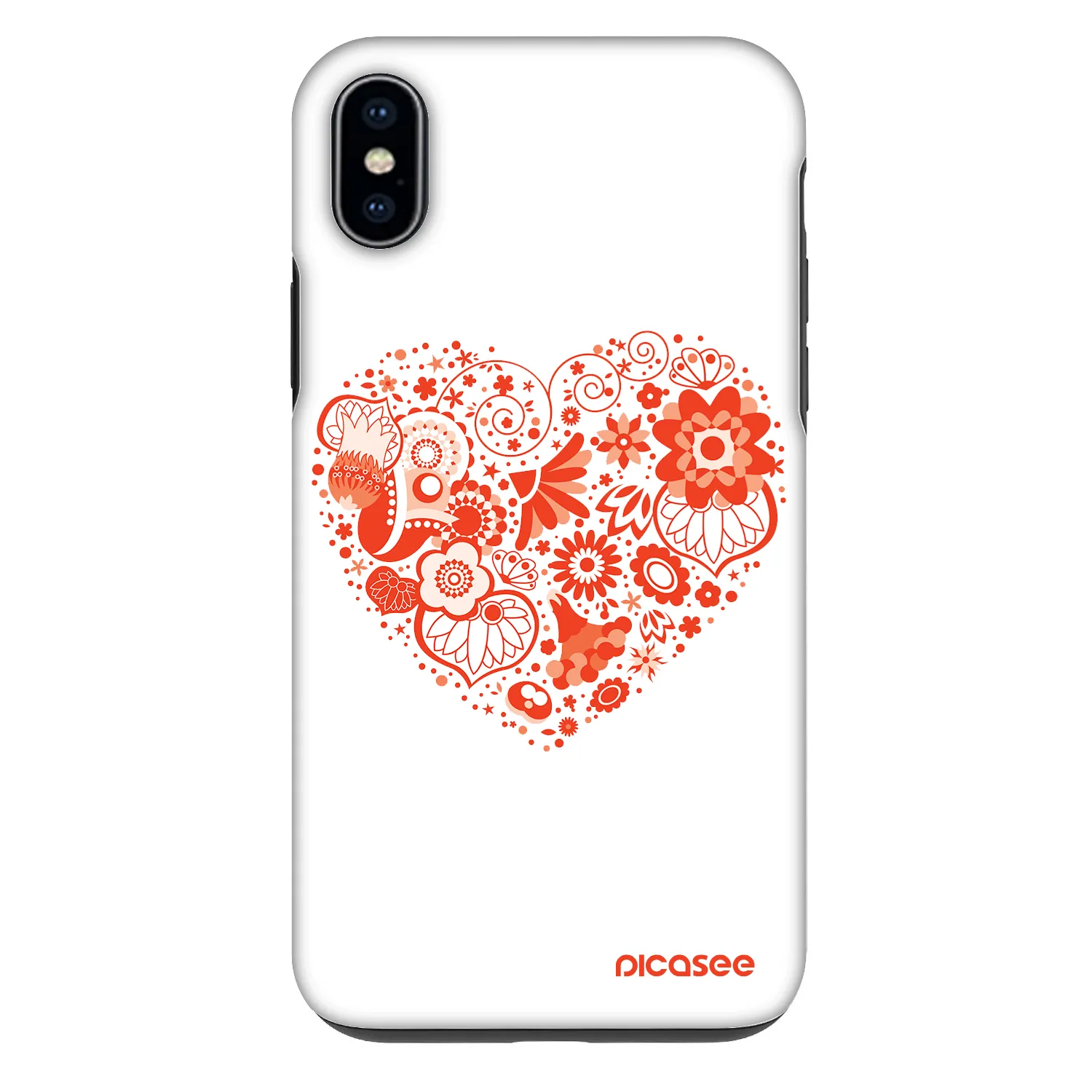 Picasee Fashion Case pro Apple iPhone XS Max - Velké srdce