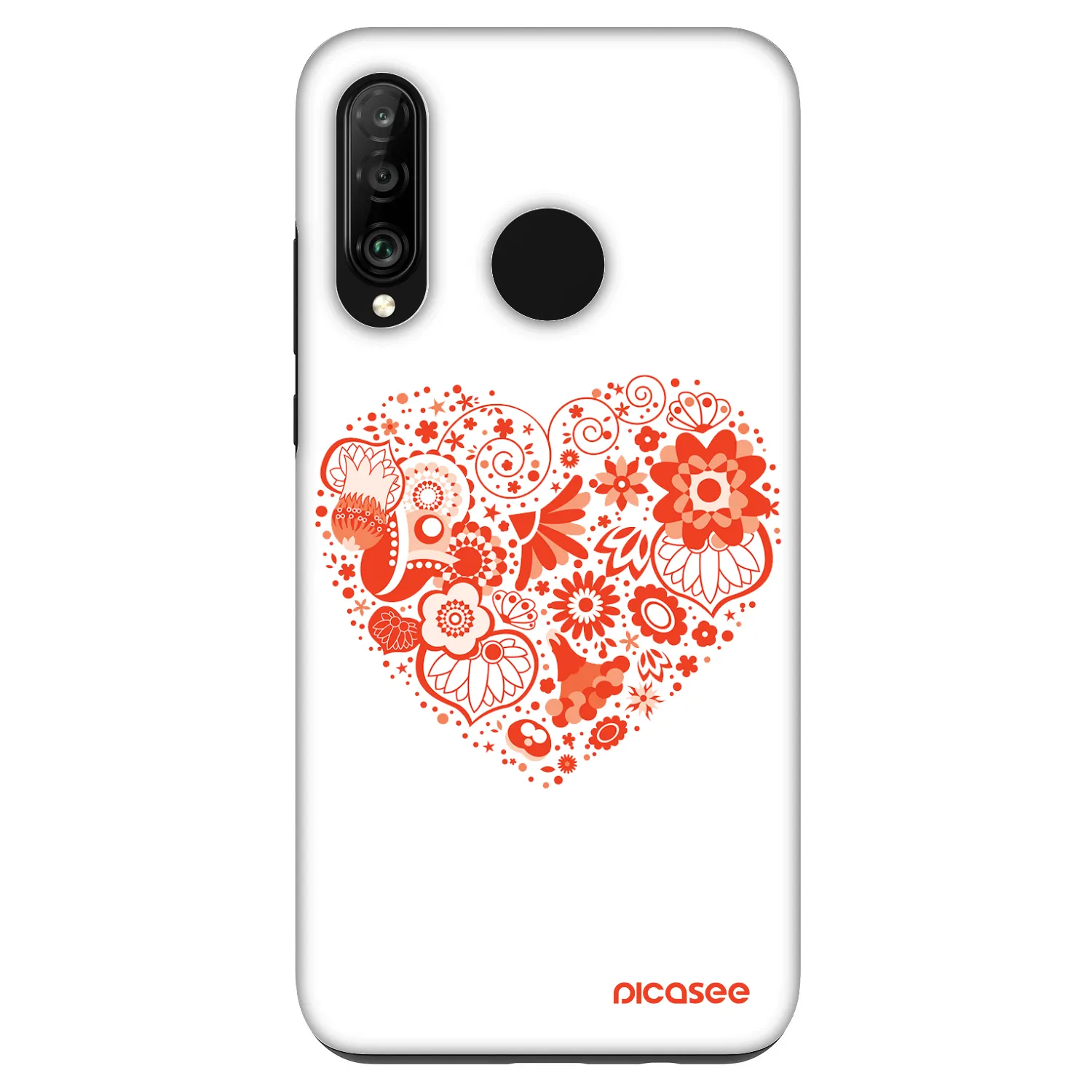 Picasee Fashion Case pro Huawei P30 Lite - Velké srdce