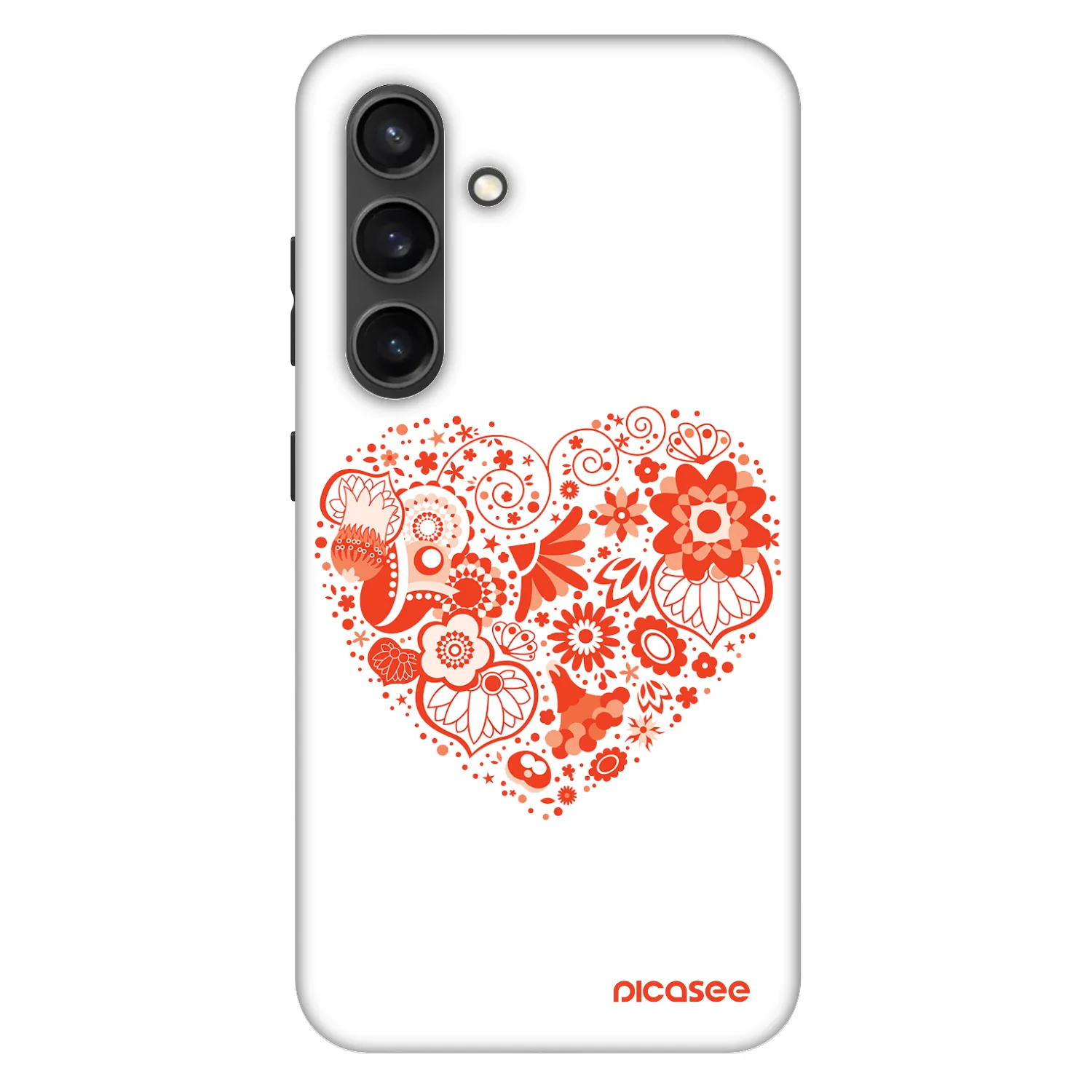 Picasee Fashion Case PowerShare pro Samsung Galaxy S24+ S926B 5G - Velké srdce