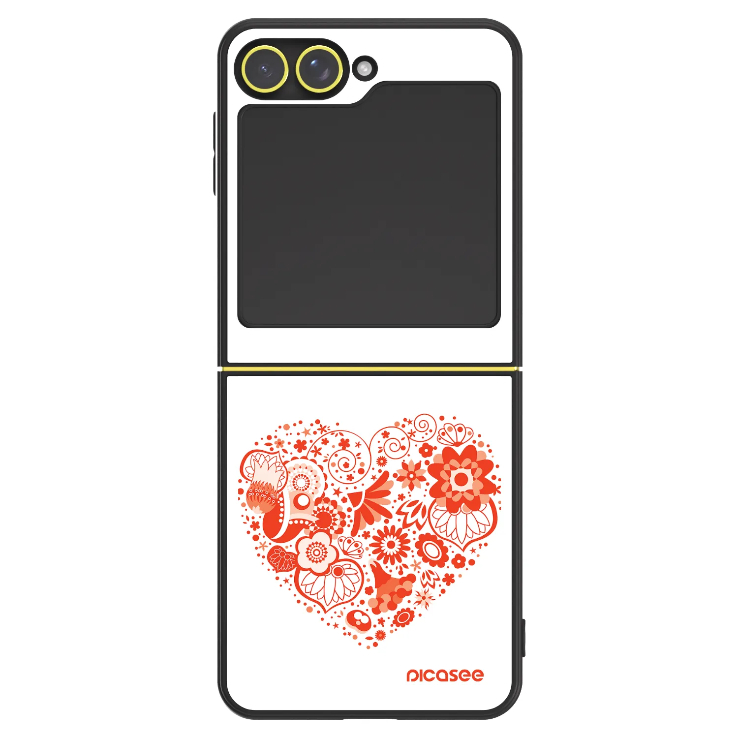 Picasee ULTIMATE CASE pro Samsung Galaxy Z Flip7 FE 5G - Velké srdce