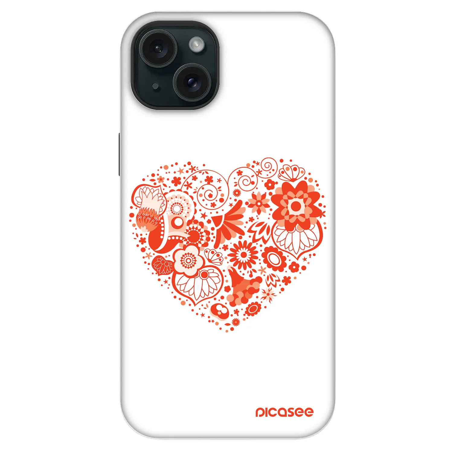 Picasee Fashion Case MagSafe Apple iPhone 14 Plus - Velké srdce