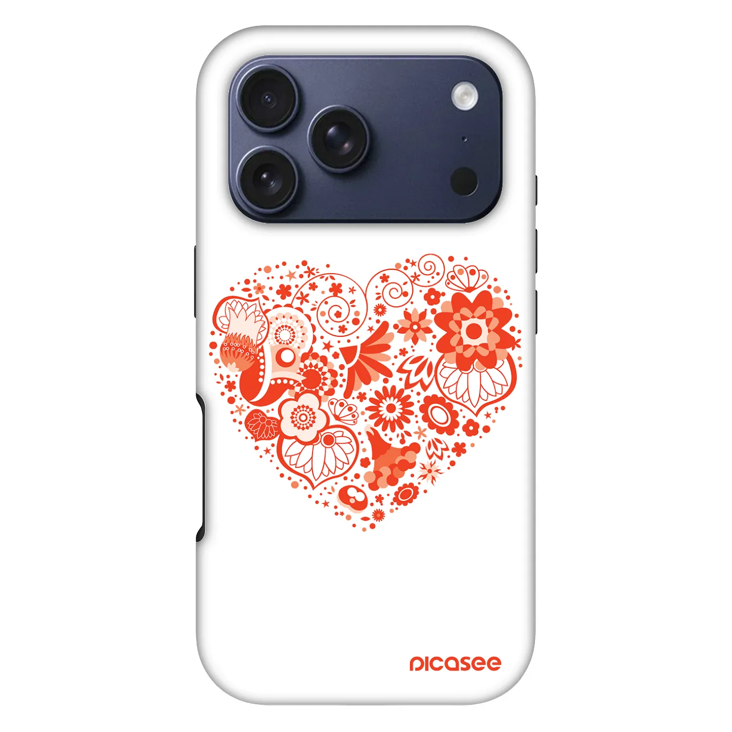 Picasee Fashion Case MagSafe Apple iPhone 17 Pro - Velké srdce