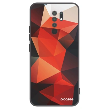 Picasee silikonový černý obal pro Xiaomi Redmi 9 - Wallpaper 2