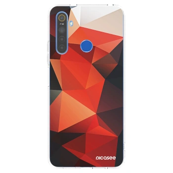 Picasee silikonový průhledný obal pro Realme 5 - Wallpaper 2